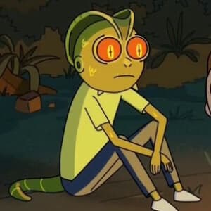 Lizard Morty + image