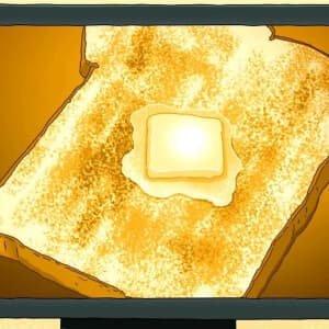 Piece of Toast + image