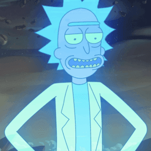 Hologram Rick + image
