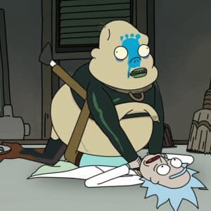 Blue Footprint Guy + image