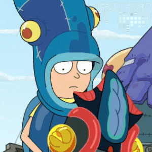Squid Costume Morty + image