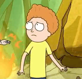 Redhead Morty + image
